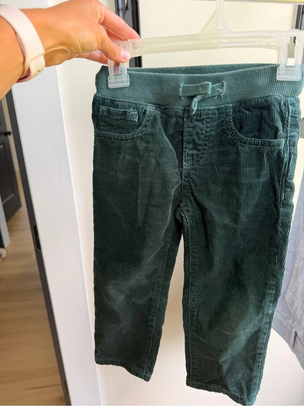 GAP Baby Dark Green Corduroy Pants